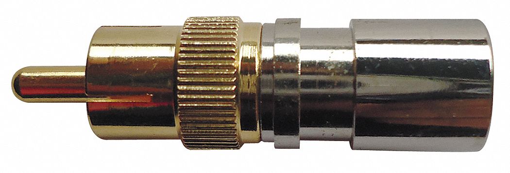 Coaxial Connector, RCA, RG59, PK10
