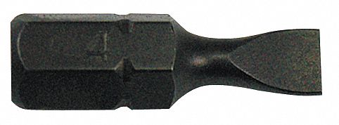 Impact Hex Bit, 3/8 In Dr, 4F-5R, 1 In L