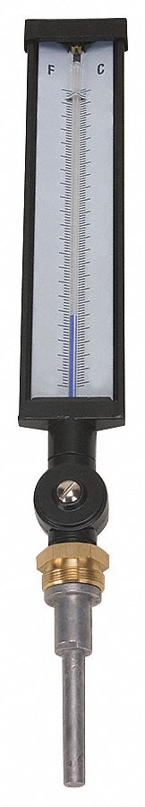 Industrial Thermometer, 50 to 400 F