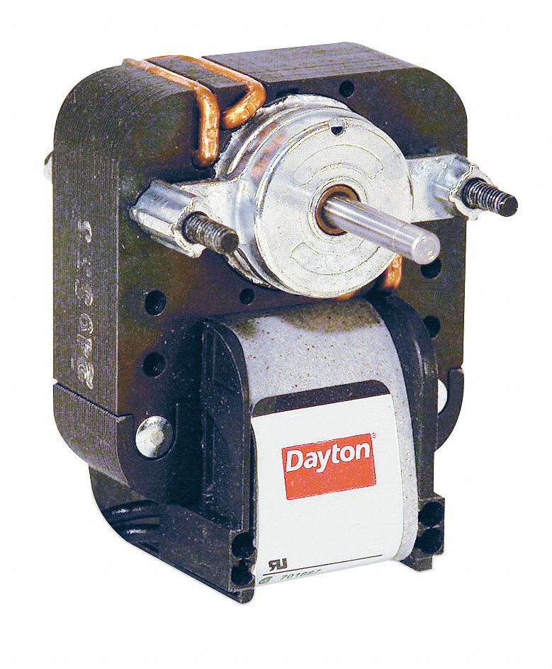 C-Frame Motor, Shaded Pole, Sleeve, 1 In. L