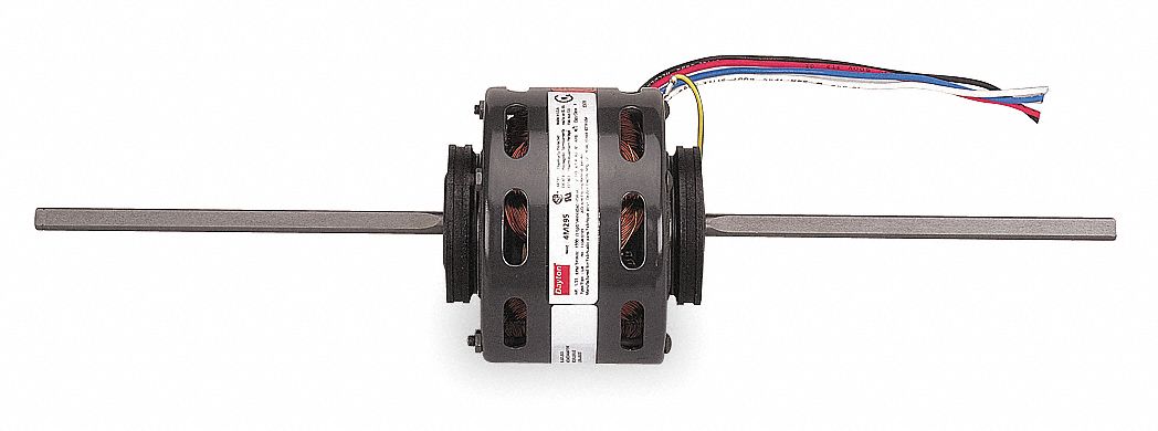 HVAC Motor, 1/10 HP, 1550 rpm, 115V
