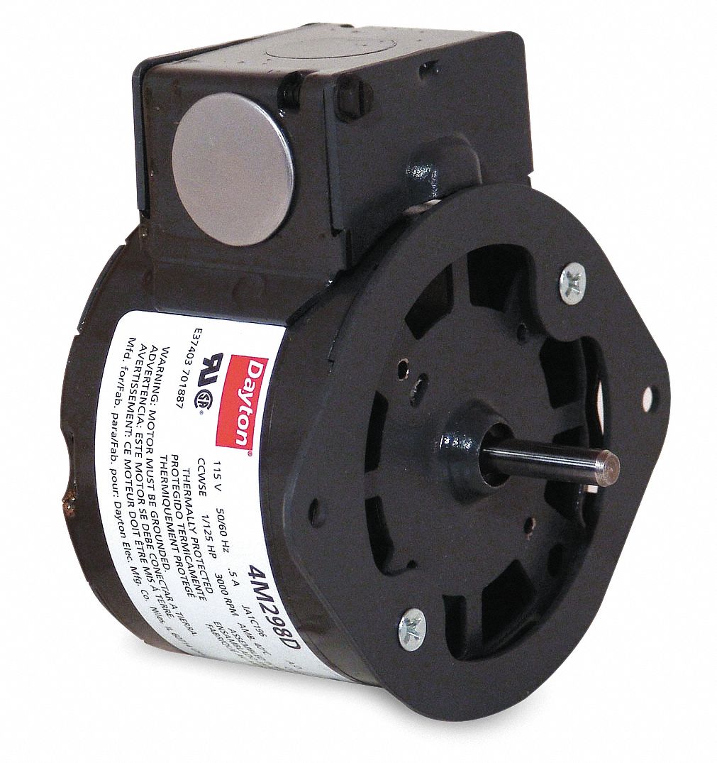 HVAC Motor, 115V, Flange, 7/8 In. L, Sleeve