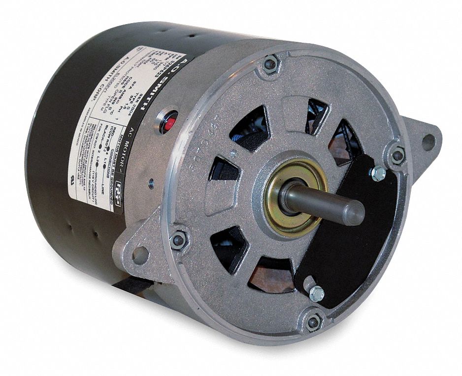 Oil Burner Motor, 1/3 HP, 1725, 115 V, 48N