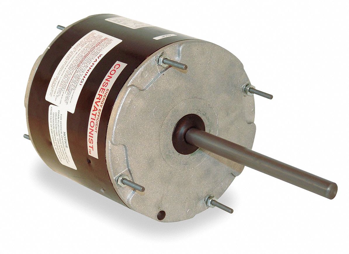 Condenser Fan Motor, 1/4 HP, 1075 rpm, 60Hz