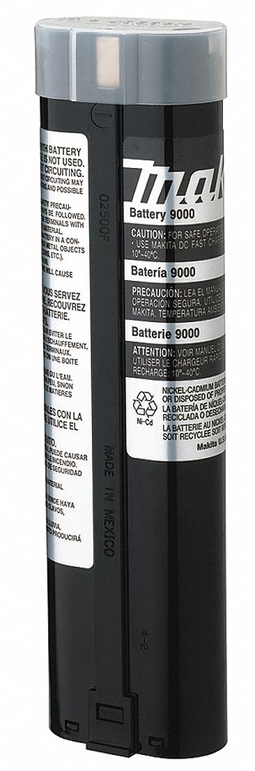 Battery Pack, 9.6V, NiCd, 1.3A/hr.