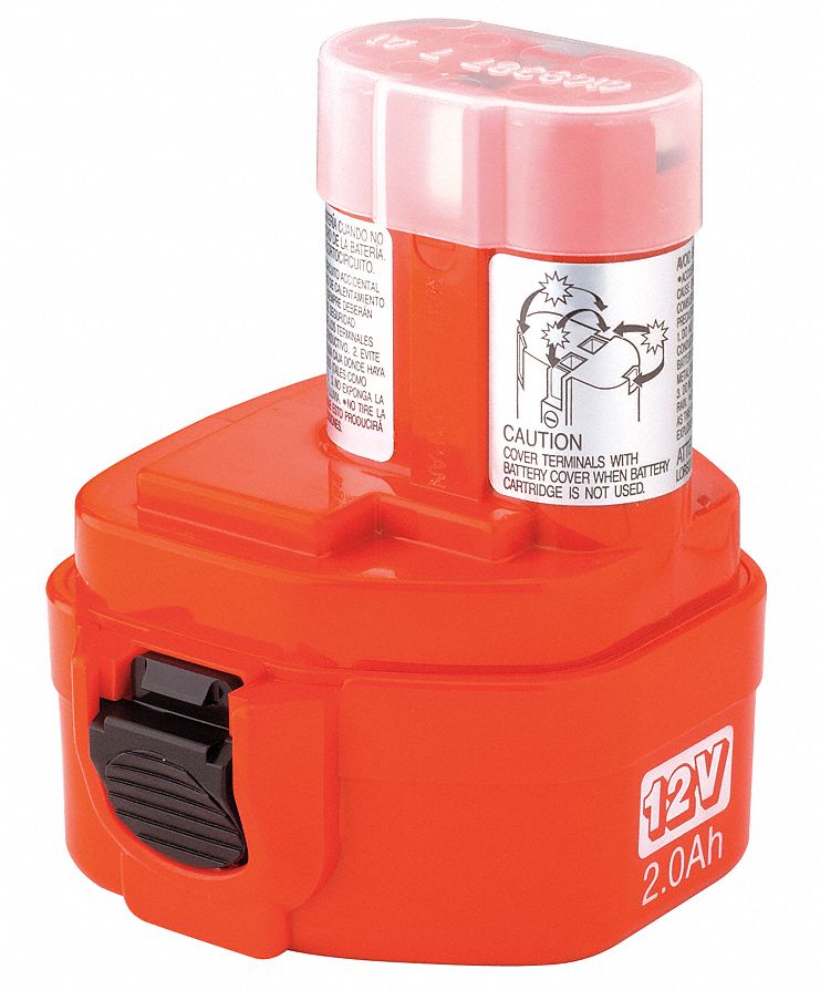 Battery Pack, 12V, NiCd, 2A/hr.