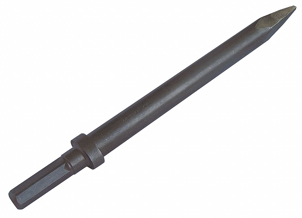 Moil Point Chisel, 0.580 In., 12 In., Oval