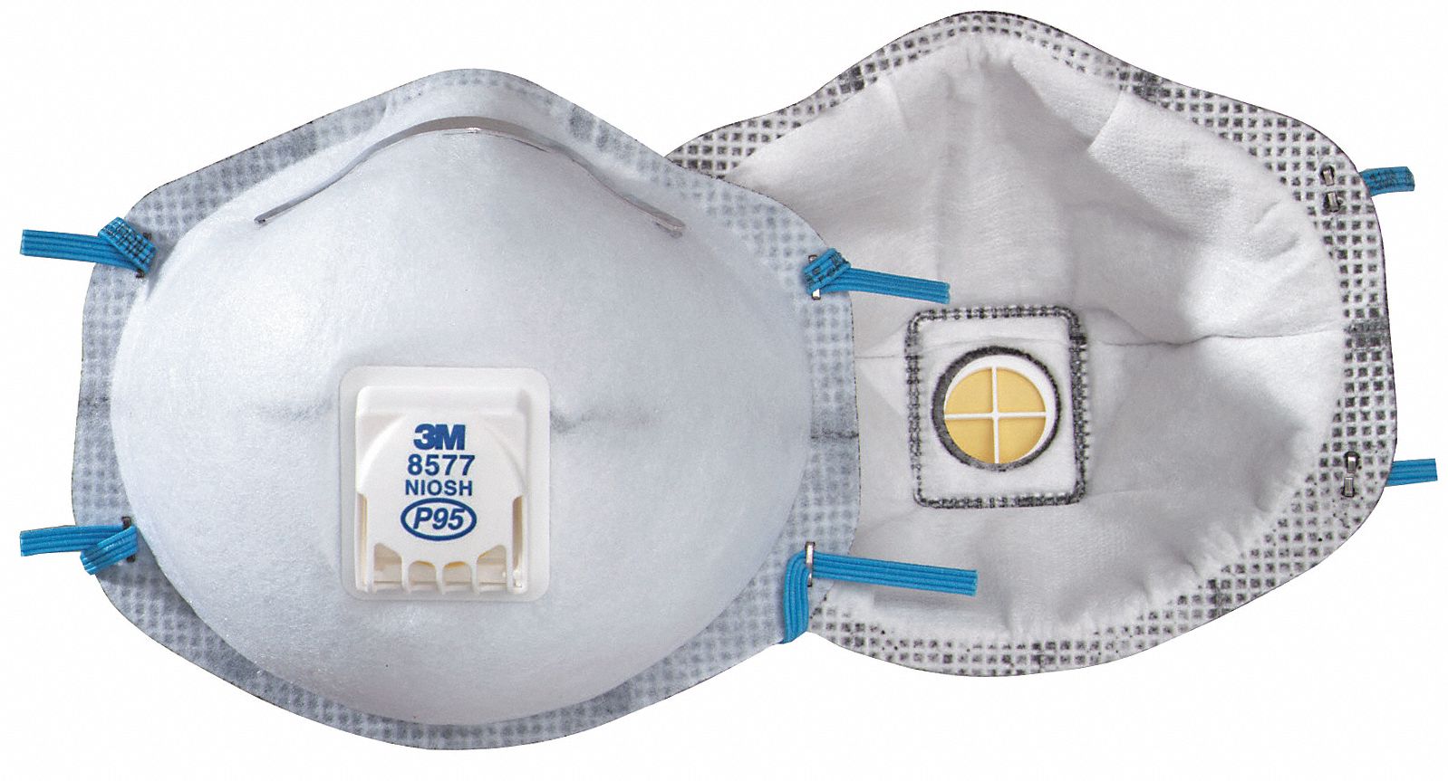 Disposable Respirator, P95, OV, PK 10