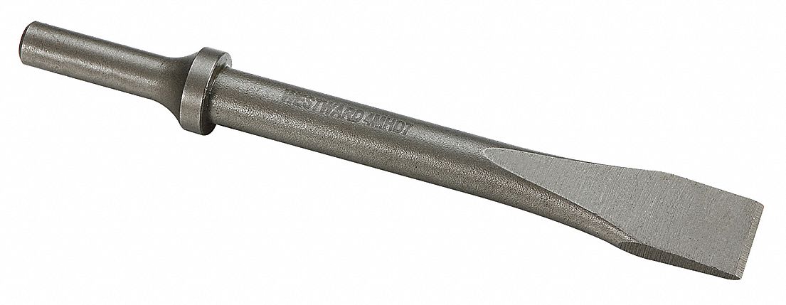 Flat Rivet Chisel, 0.401 In., 6-1/2 In.