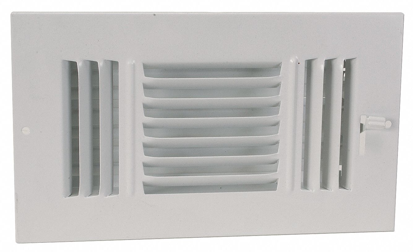 Sidewall/Ceiling Register, 3-Way
