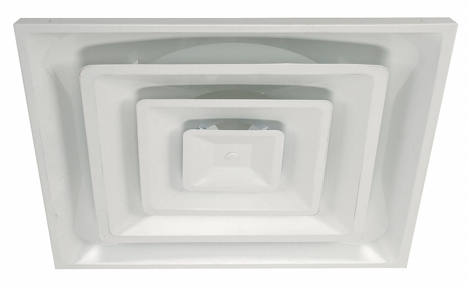 Diffuser, 3-Cone, Duct Size 8 In., White