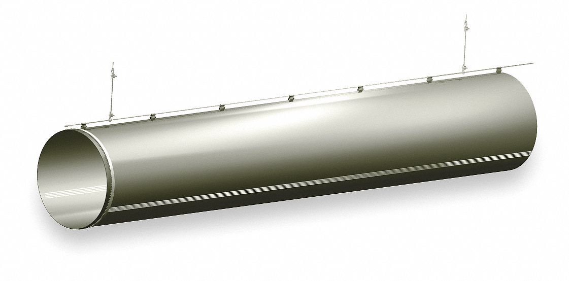 FabricDuct, Straight, GN, Dia20, L10, 250CFM