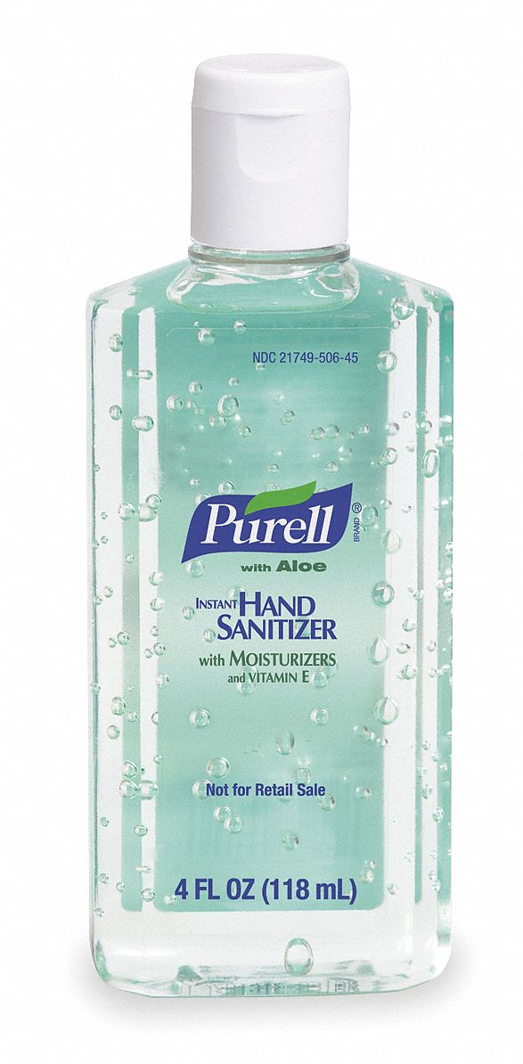 Hand Sanitizer, Size 4 oz., Gel, PK 24