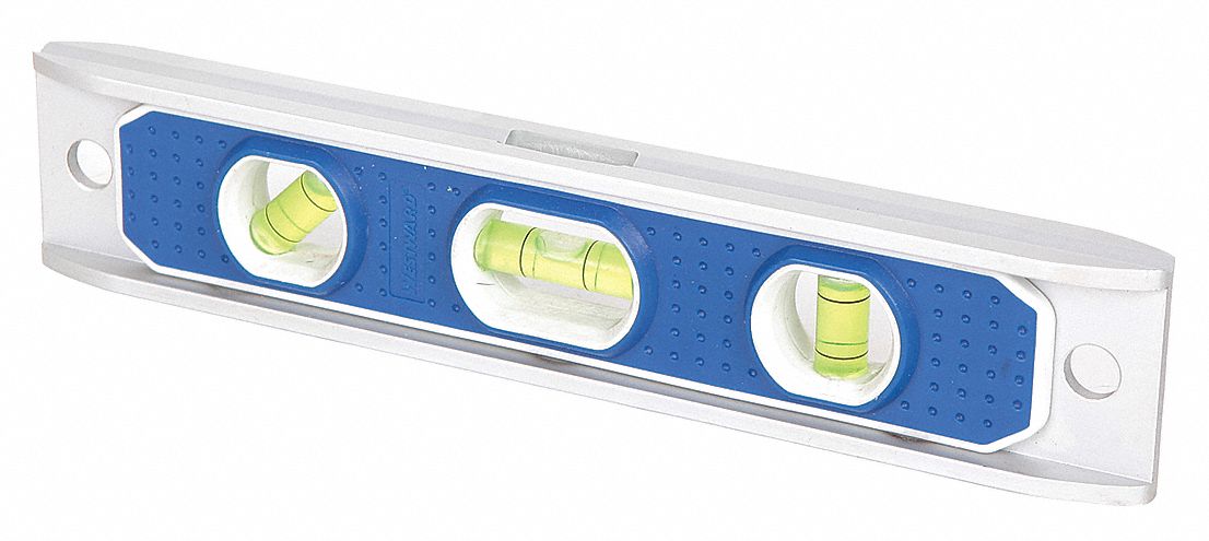 Magnetic Torpedo Level, 9 In, 3 Vials