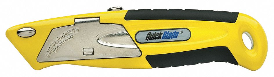 Autoloading Utility Knife, Yellow