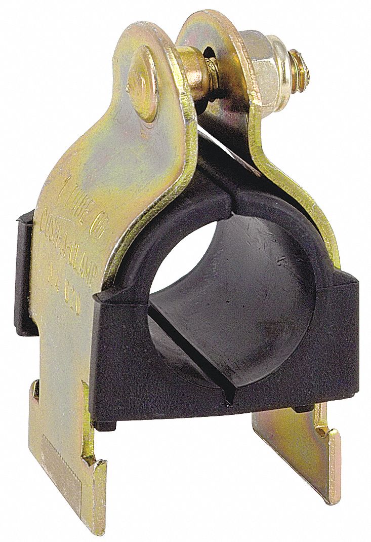 CushionedClampStrutMounted, TubeSz 7/8In