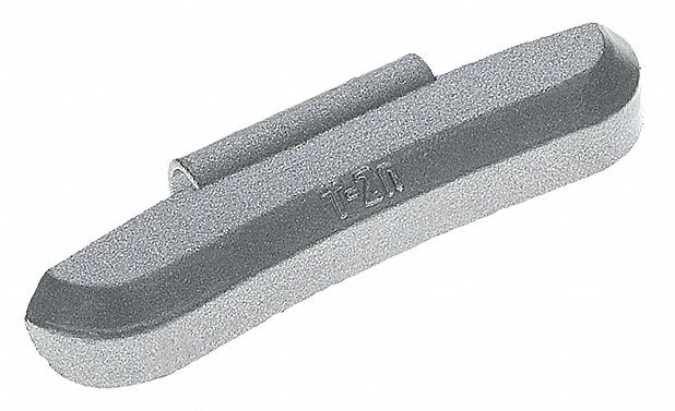 Wheel Wt, T , Ctd, 3.00 oz, Zinc, PK25