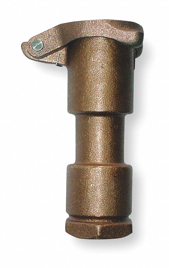 Quick Coupling Valve, 3/4 In, FNPT, Brass