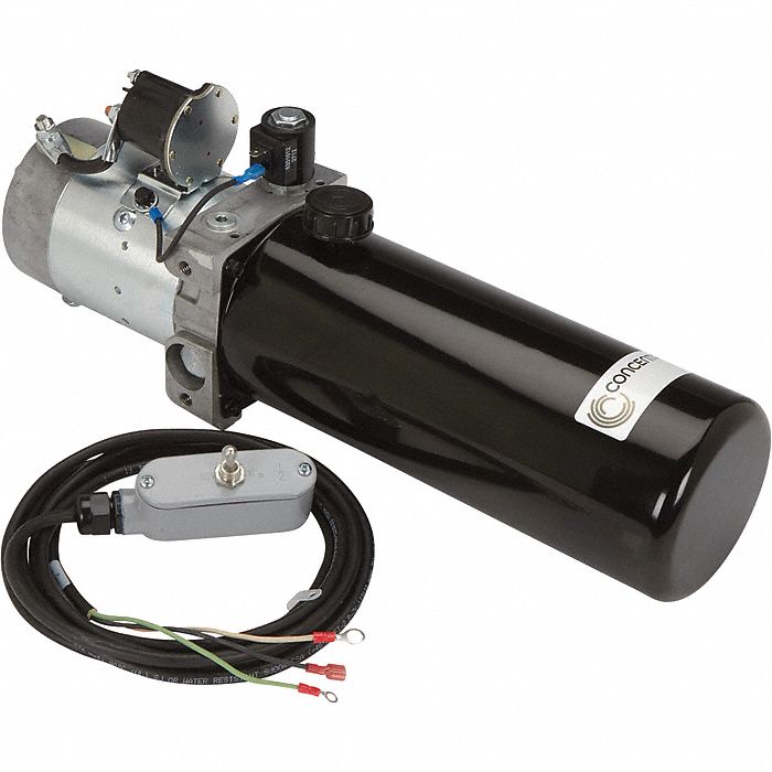 Hyd Power Unit, 12 VDC, 1.4 GPM, 2000 PSI