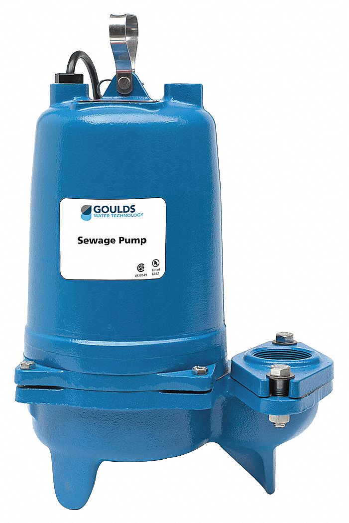Pump, Sewage, 1hp