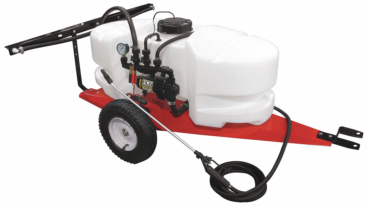 Trailer Sprayer, 25 Gal, 2.1 GPM
