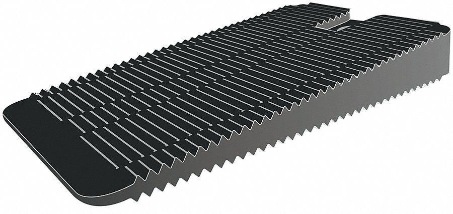 Wedge Shims, Rigid, Black, Pk 200