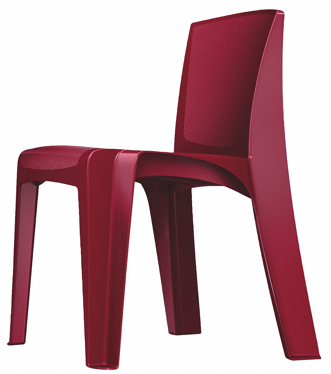 Stackable Chair, Plum