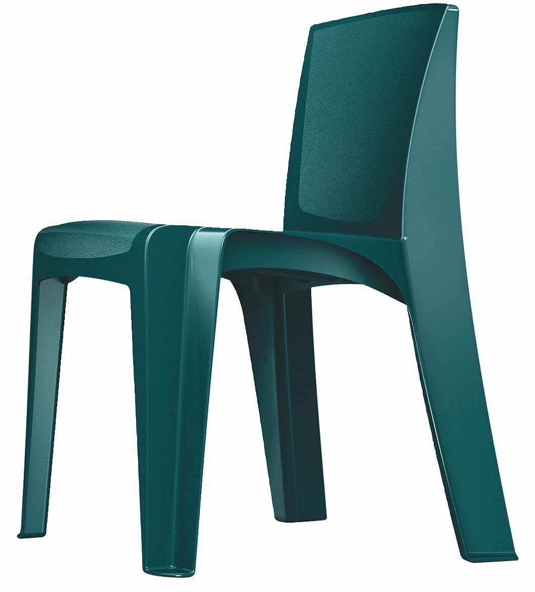 Stackable Chair, Teal