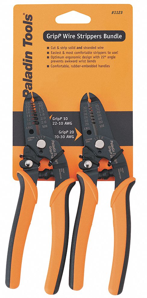 Wire Stripper Set, 30-10AWG, 2 Pc