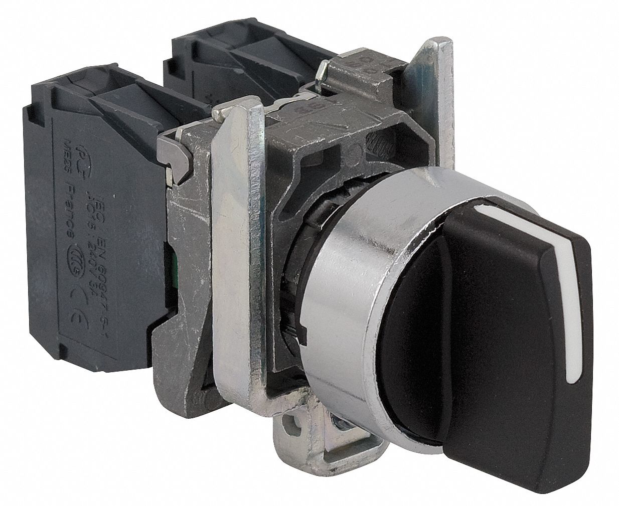 Selector Switch, Assembled, 3 Pos., 2 NO
