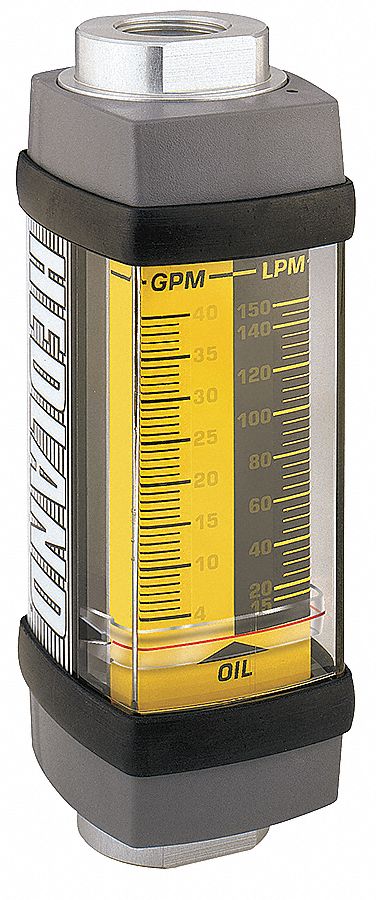 Flowmeter, 1.0-15 / 4-56 GPM/LPM