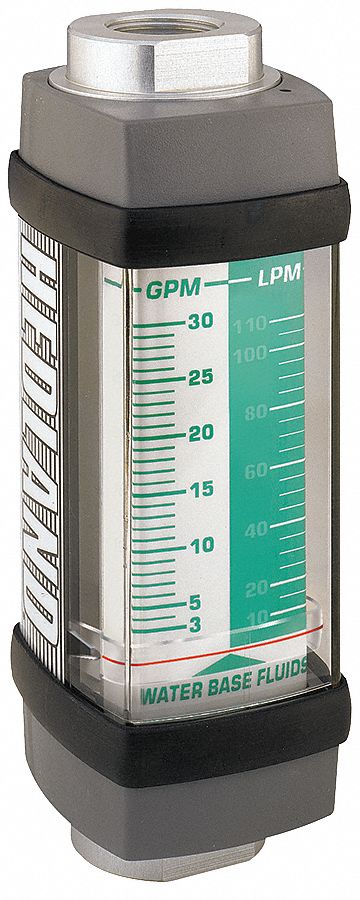 Flowmeter, GPM/LPM  3-30 / 10-115