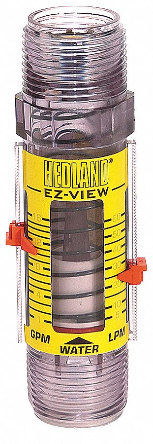 Flowmeter, GPM/LPM  1.0 - 16  / 5-60