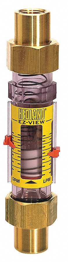 Flowmeter, 1/2 FNPT, 1-16 GPM