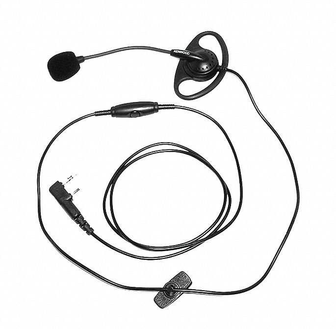Headset, Earpiece with PTT and Boom Mic