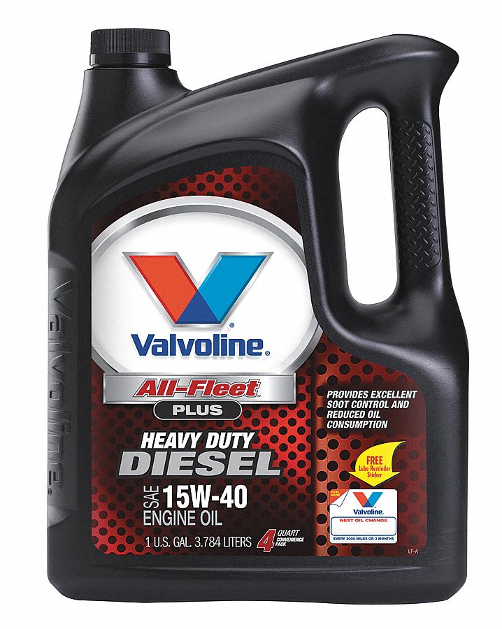 Motor Oil, HD Diesel, 1 Gal, 15W-40W