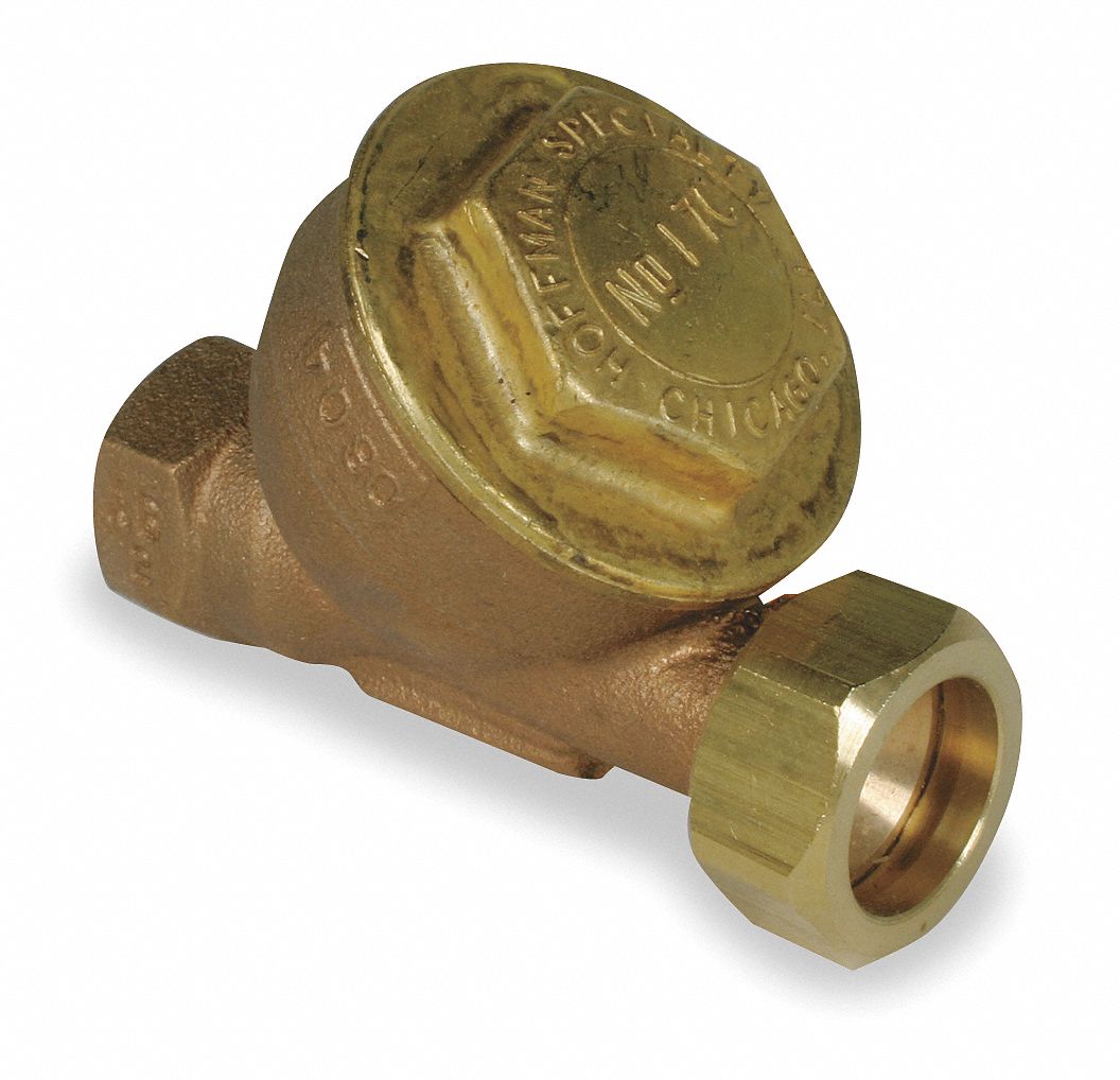 Steam Trap, Max OperatIng PSI 25, 1/2 In