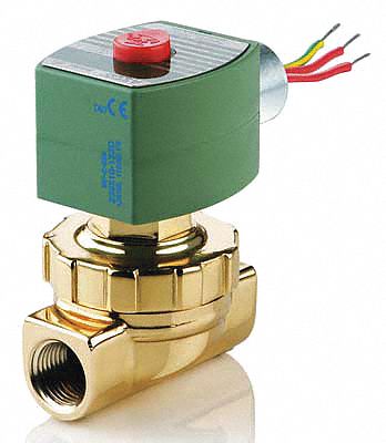Solenoid Valve, Steam/Hot Water, 3/4 In
