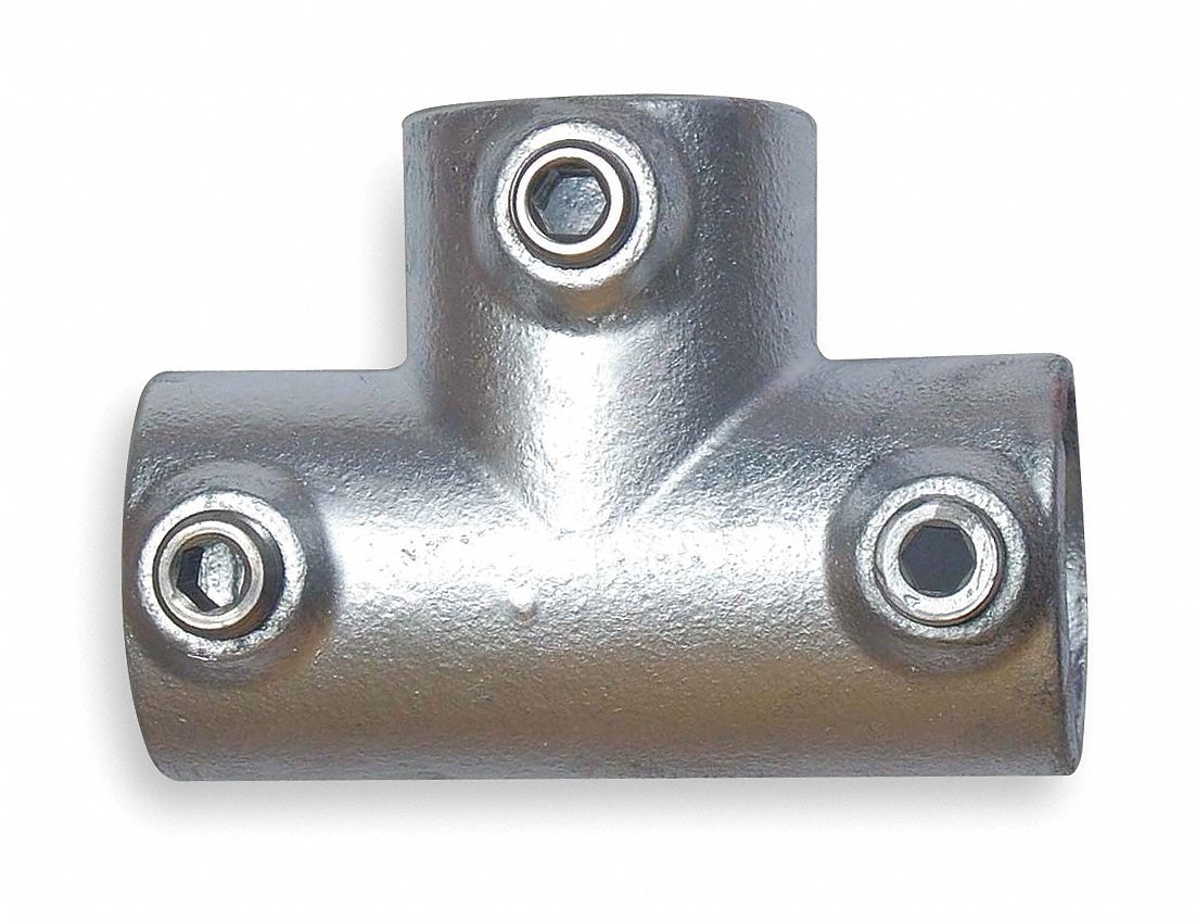 Three-Socket Tee, Nom Pipe Size 1 1/2 In