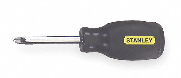 Screwdriver, Phillips, #2 x 1 1/8, Cushion