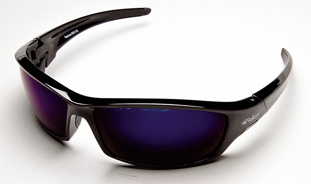 Safety Glasses, Blue Mirror, Scrtch-Rsstnt
