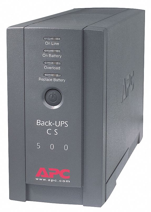 UPS System, CS, 500VA, 6 Outlet