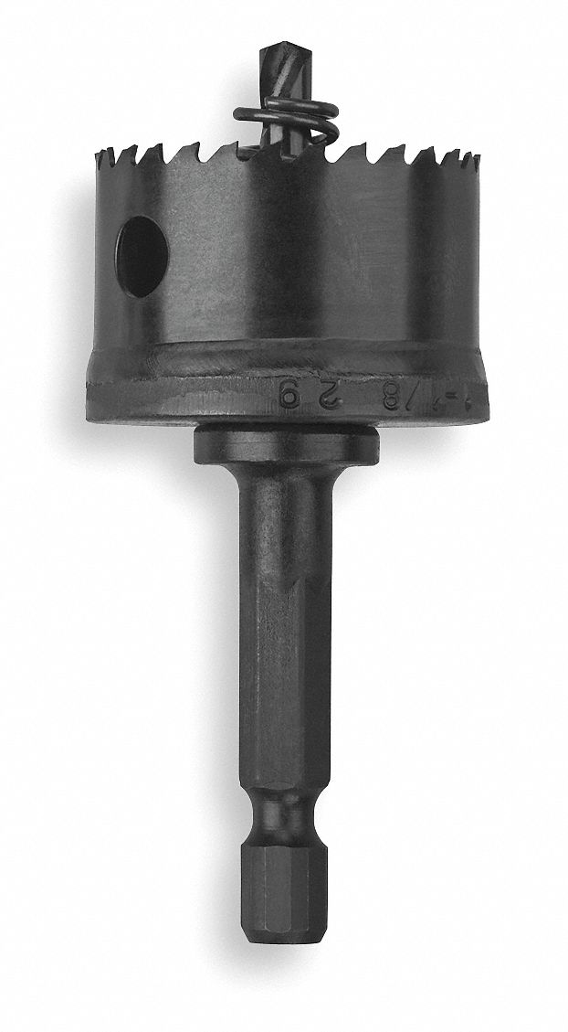 Impact Hole Saw, Bi-Metal, 7/8 In