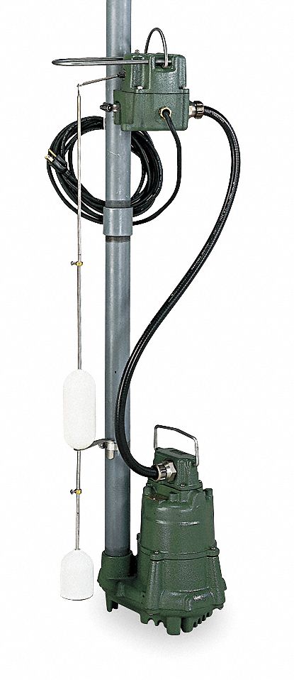 Pump, Sump, 1/2 HP