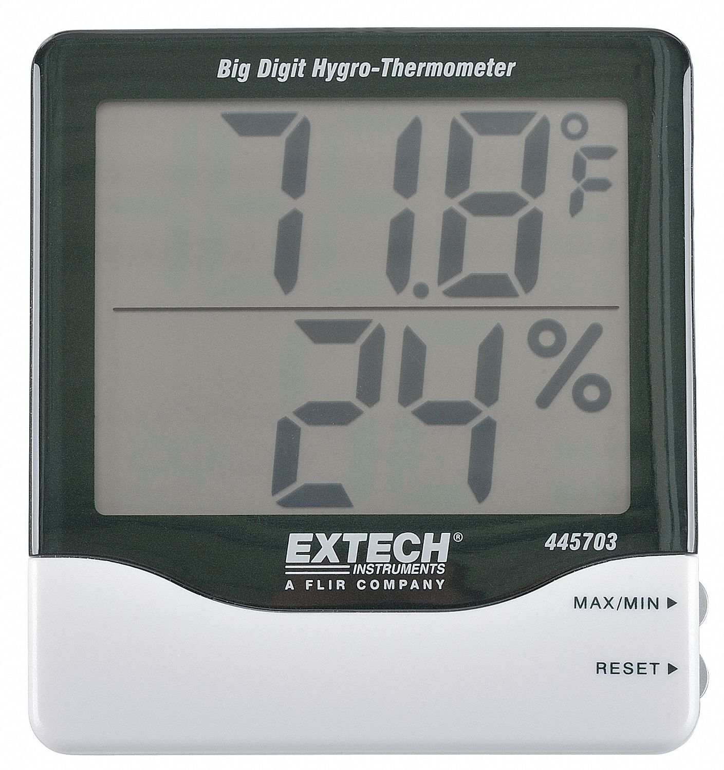 Indoor Digital Hygrometer, 14 to 140 F