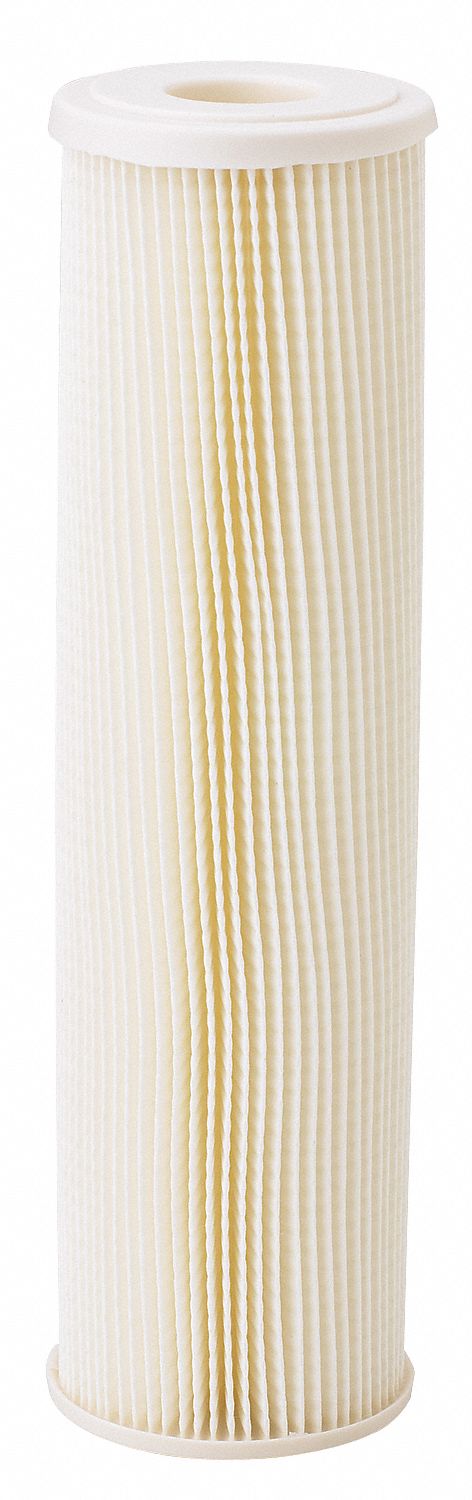 Filter Cartridge, 5 Microns, 9 3/4 In L