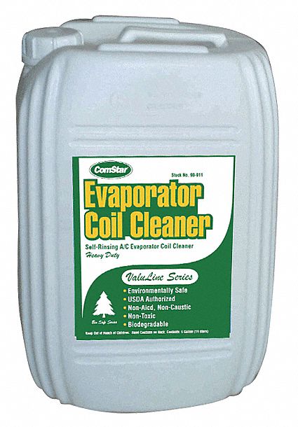 Evaporator Cleaner, 5 Gal, Green