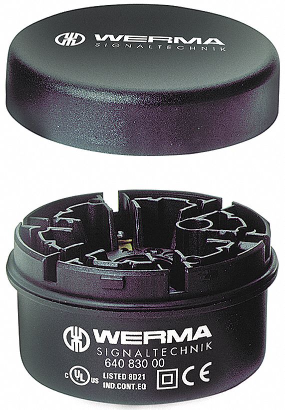 Stack Light Terminal Element, Black