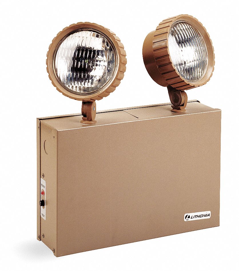 Emerg Light, 12W, 7-7/8In H, 11-5/8In L