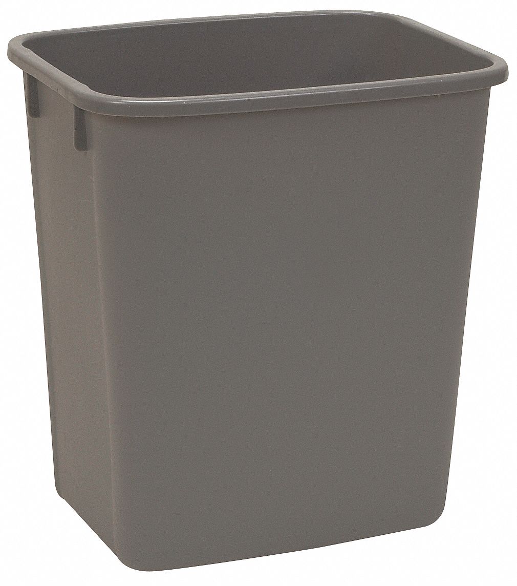 Soft Side Container, Gray, 28 1/8 Qt